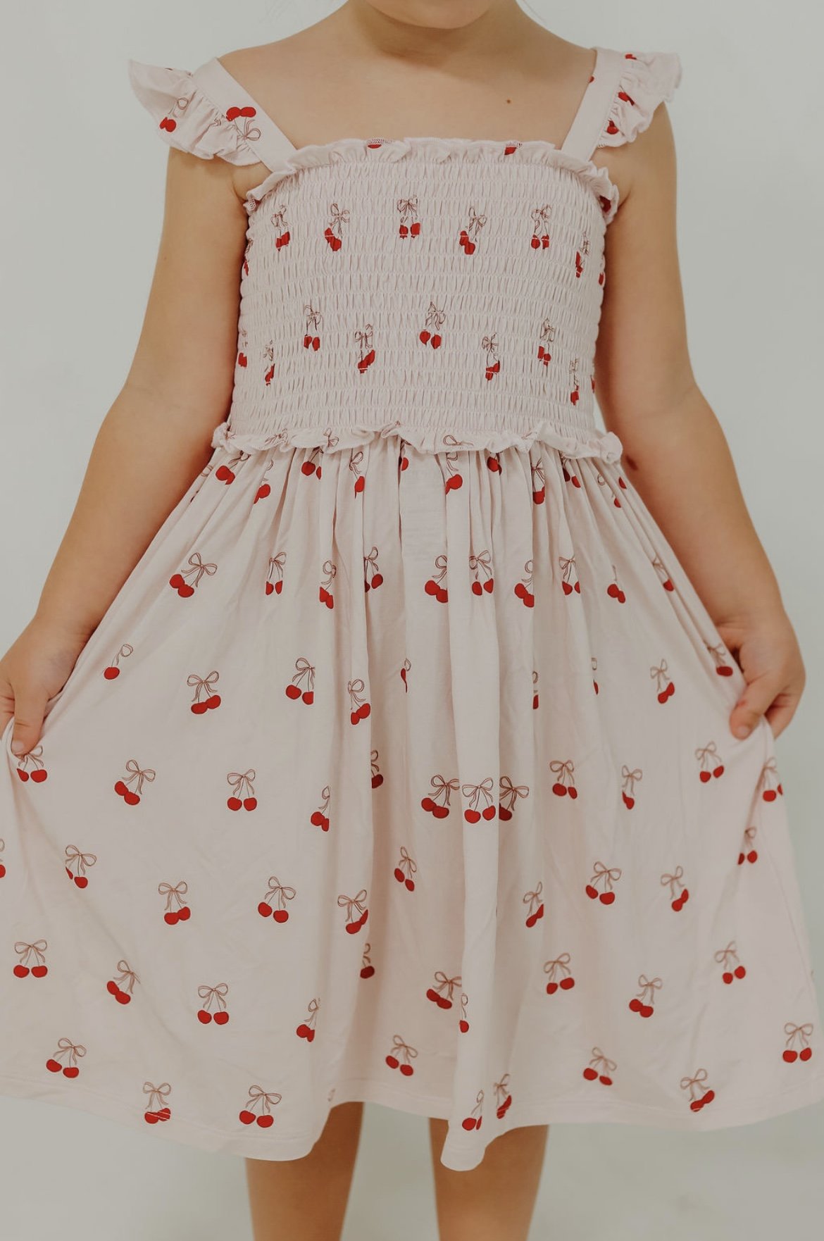 CHERRY BAMBOO DRESS