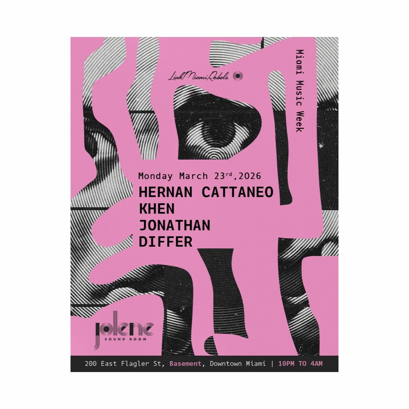 Our artist roster descend on this year&rsquo;s Miami Music Week including show For Khen with Hernan Cattaneo at Jolene and Jeremy Olander with Eric Prydz and Argy at M2.
