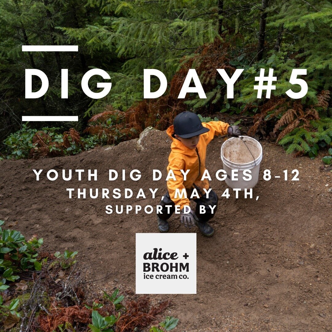 Next Thursday will be our fifth Dig Day of 2023 and we are looking forward to having our first Youth Dig Day of the season! @aliceandbrohm and SORCA are excited to get kids ages 8-12 out on the trail next Thursday, May 4th, we'll be teaching some tra