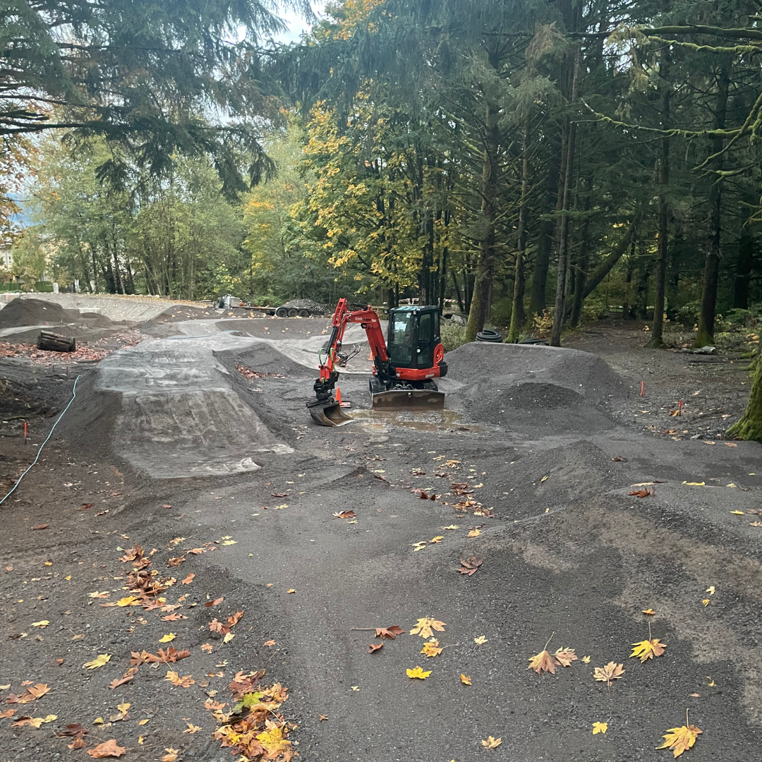 Brennan Park pump track in progress.png