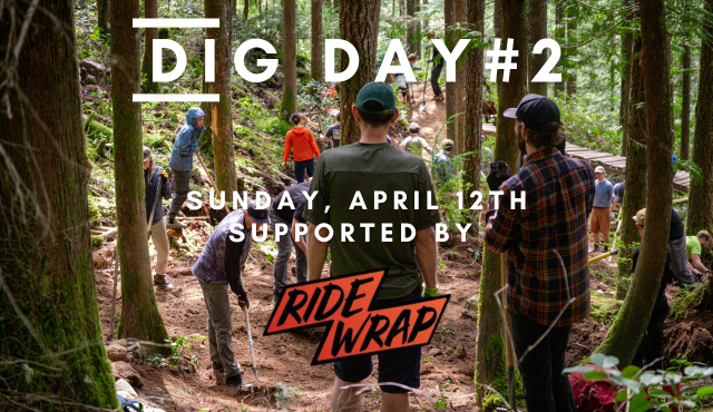 Dig Day April 12th - Supported by RideWrap