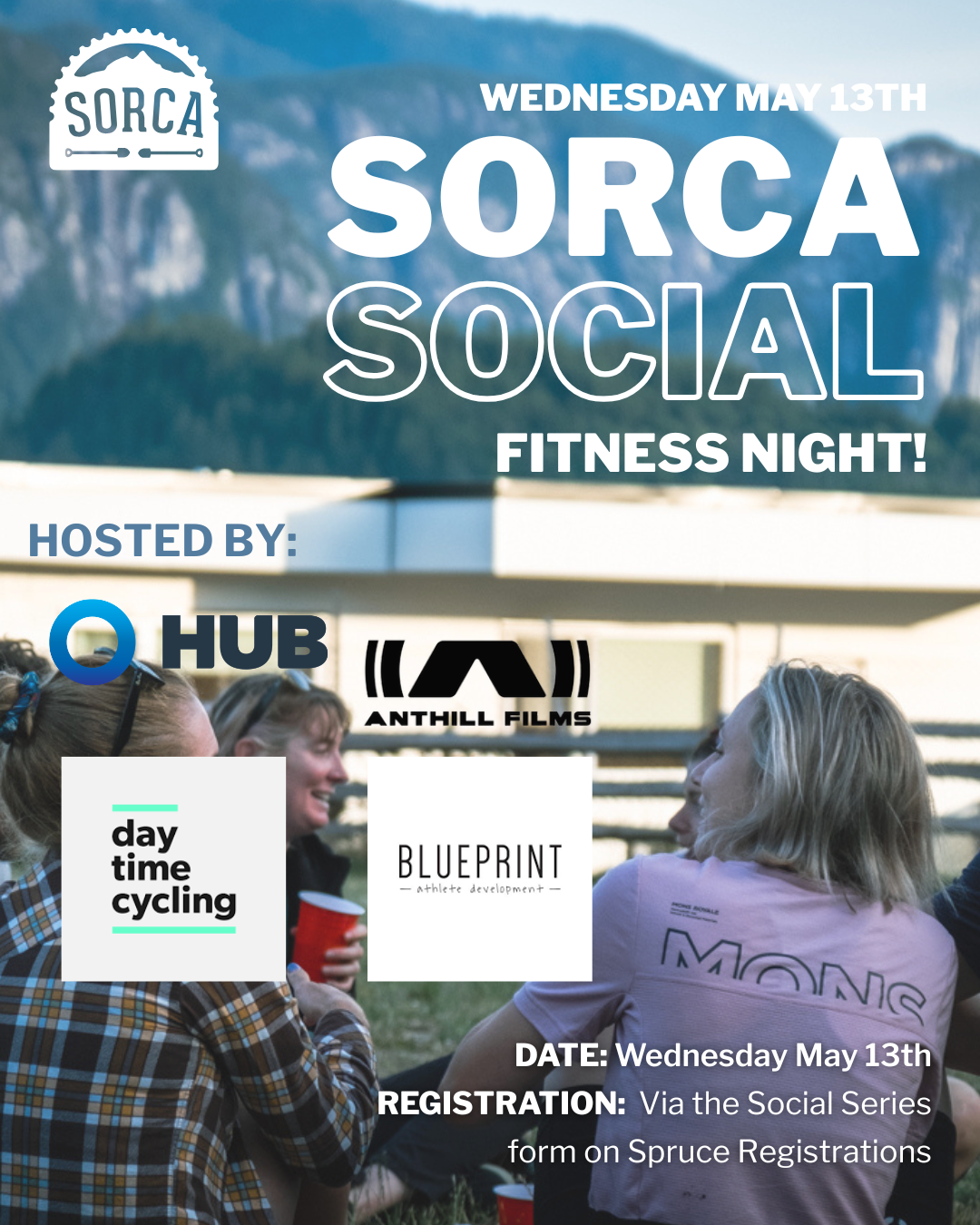 May 13th Social ride - Fitness Night!