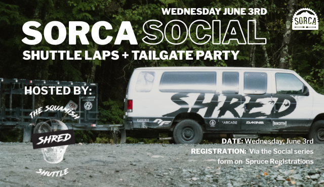 June 3rd Social - Shuttle Laps &amp; Tailgate Apres