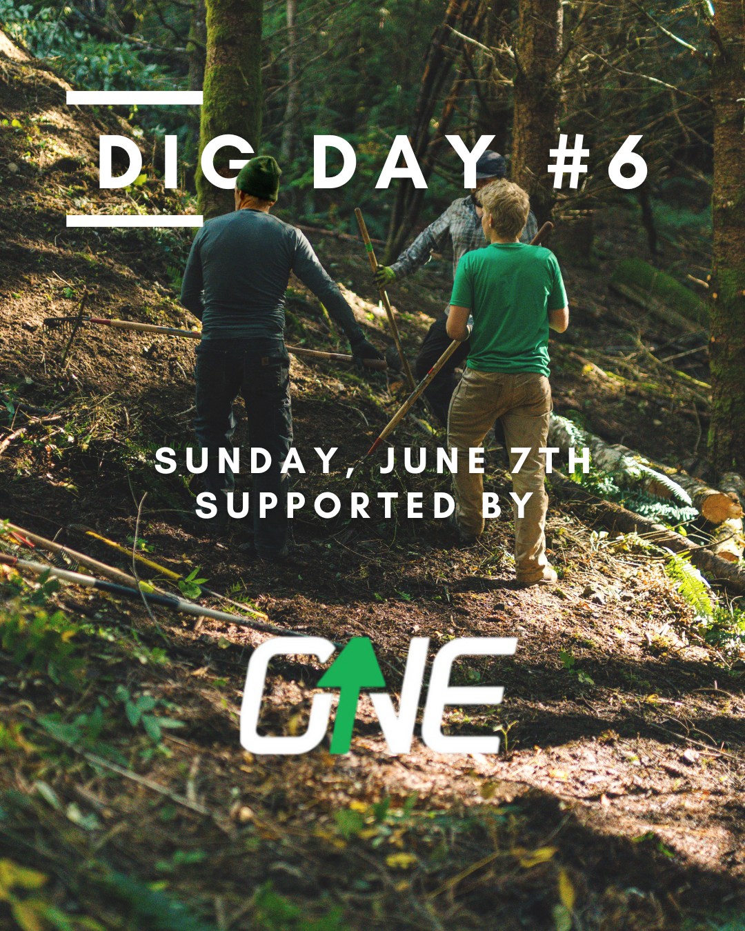 Dig Day #6 - Supported by oneUp COmponents