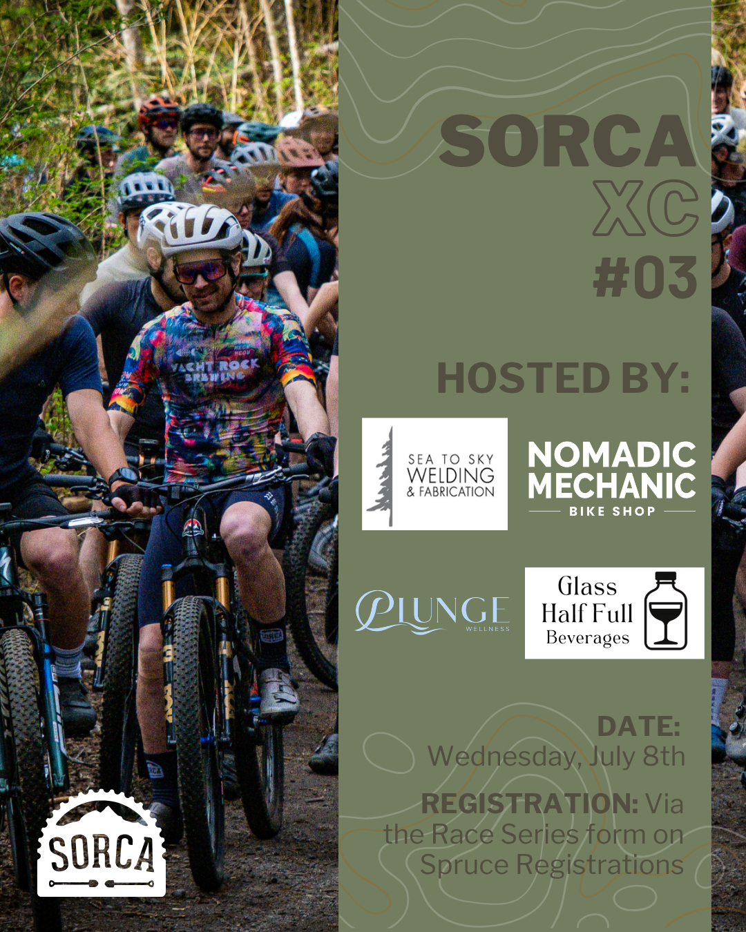 XC #3, Hosted by Nomadic bike shop, Glass Half Full, Plunge wellness, &amp; Sea to Sky Welding