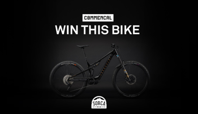 SORCA e-bike Raffle, Supported by COMMENCAL &amp; Commencal Canada