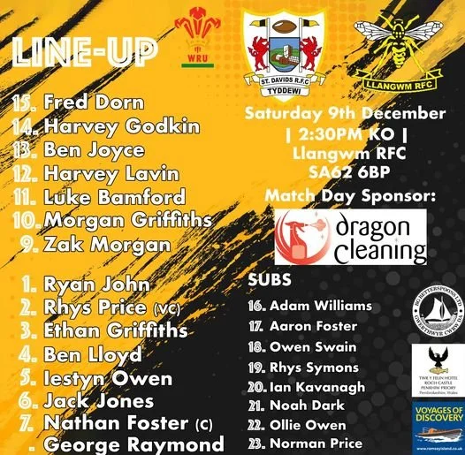 Senior XV vs Llangwm