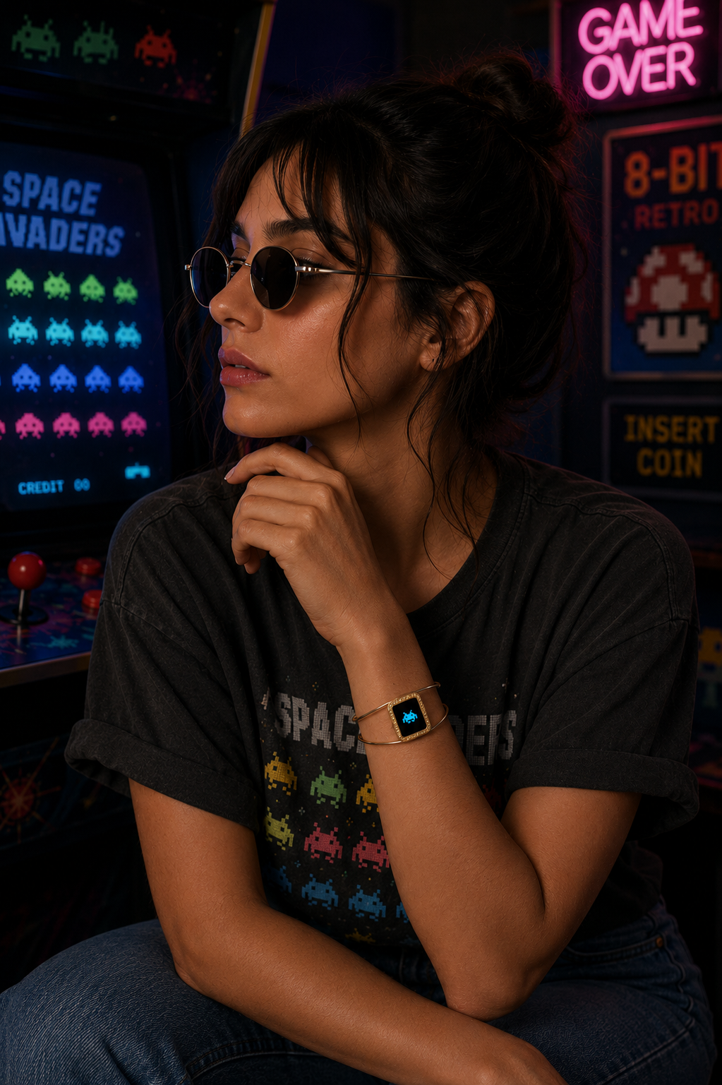 Bracciale Retro' Pixel
