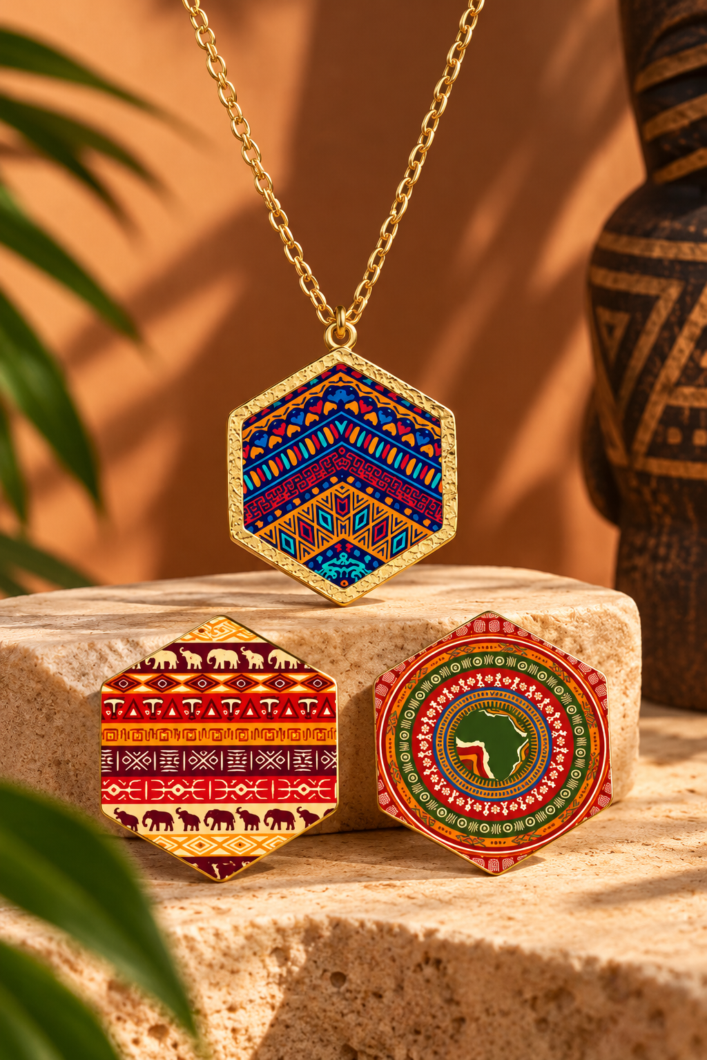 Collana AFRO MOSAIC