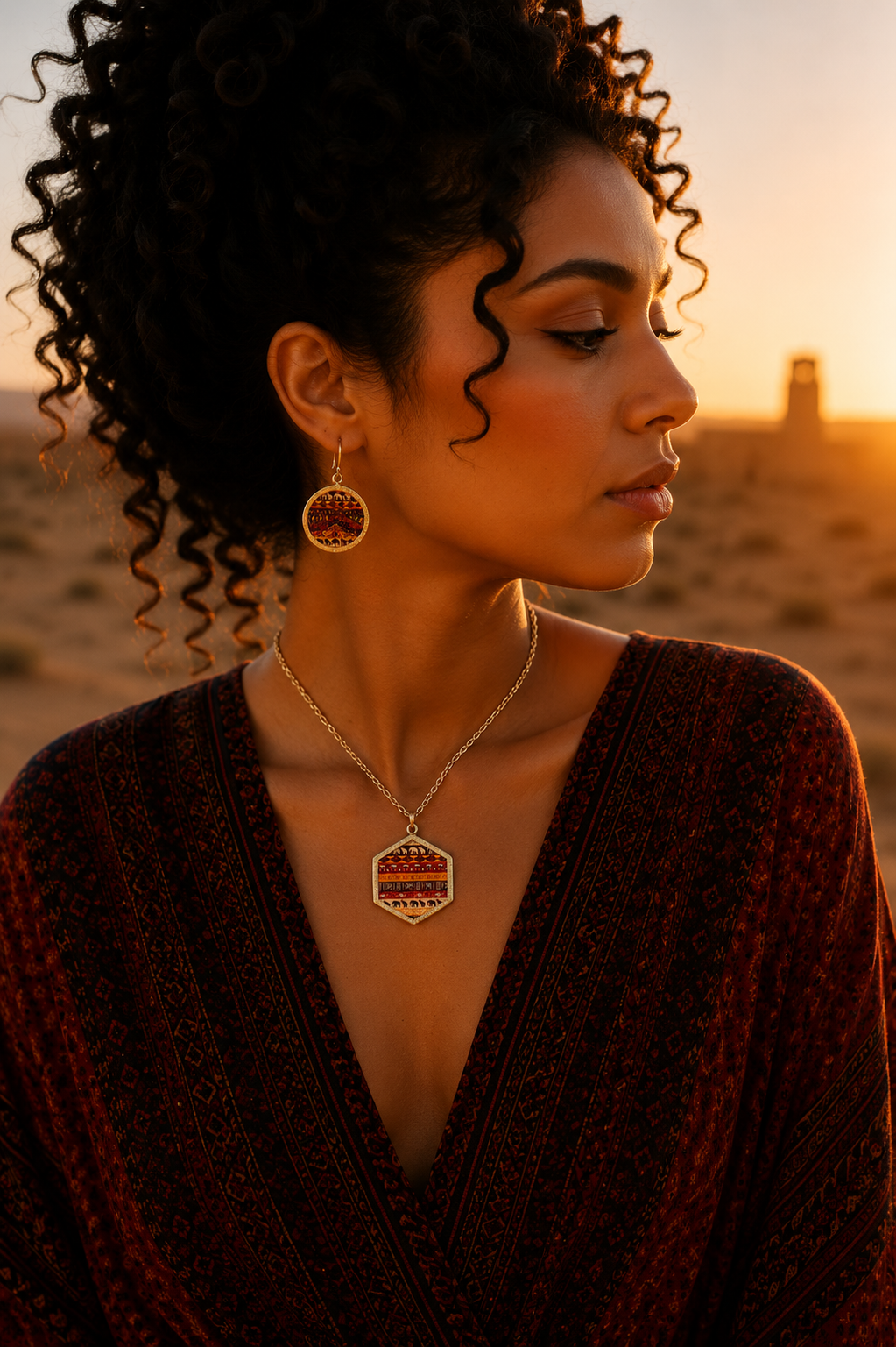 Collana AFRO MOSAIC