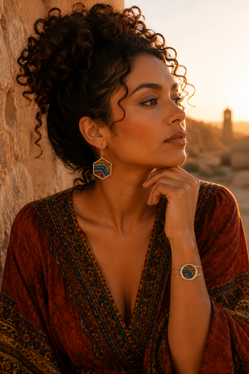 Bracciale Afro Mosaic
