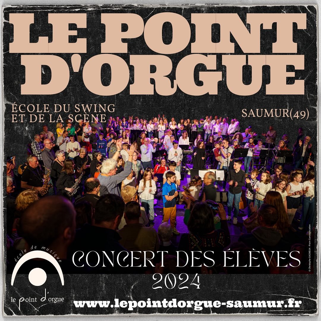 Concert des &eacute;l&egrave;ves 2024.
📸Christophe Gagneux.
#lepointdorgue #ecoledemusique #saumur #concert #concertdes&eacute;l&egrave;ves #musique #lepointdorguesaumur #ecoledemusiquesaumur #music #live