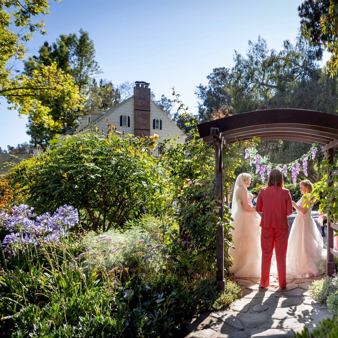 Love Blooms at McCormick Home Ranch: Two Brides Tie the Knot in a Radiant Ceremony @mccormick.homeranch 

McCormick Home Ranch played host to a love story in full bloom as two radiant brides Hannah &amp; Ashley, exchanged vows in a heartfelt ceremony