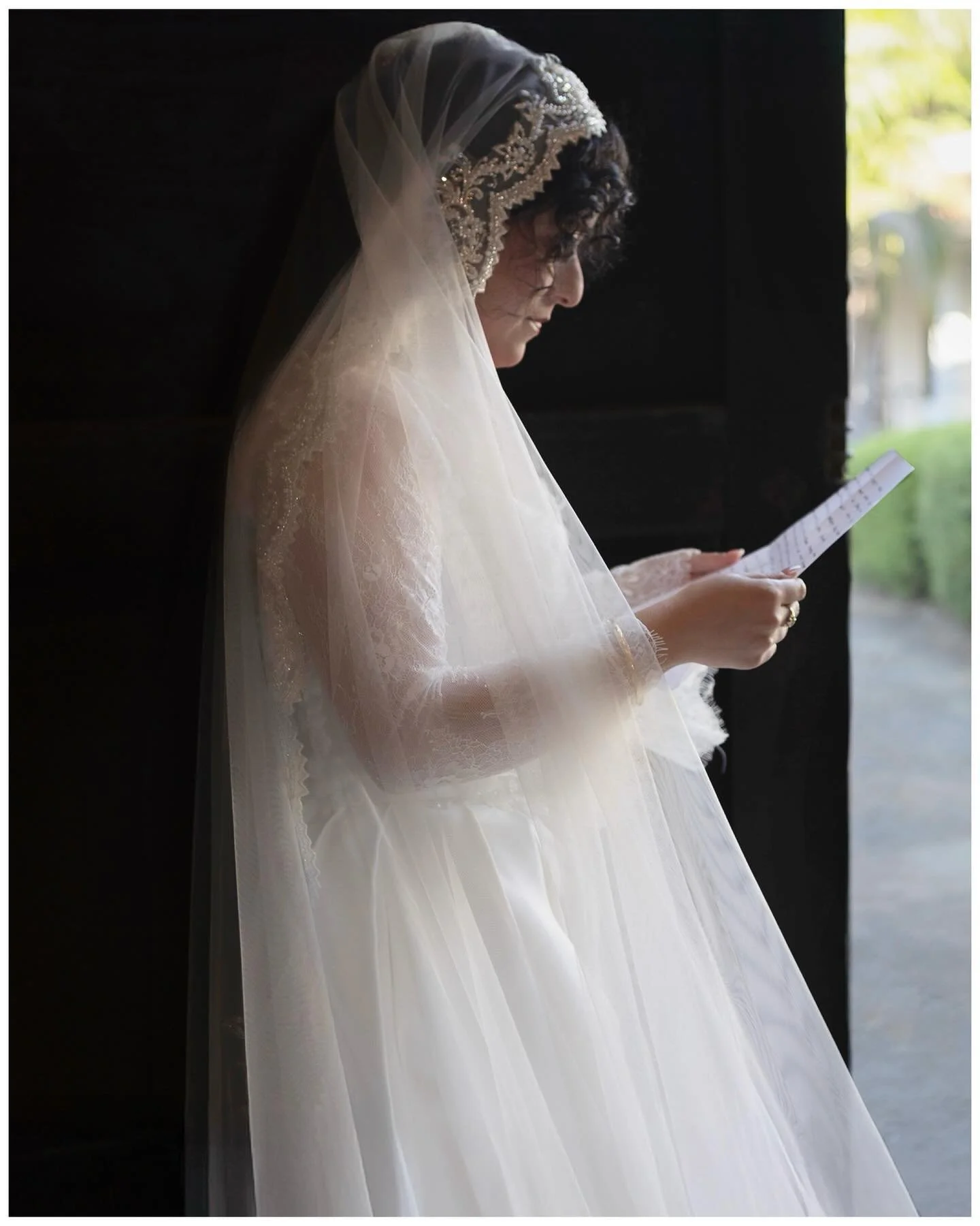 Amy &amp; Ismael share a quiet first touch at La Lomita Ranch, a pause before the ceremony to breathe, connect, and steady each other&rsquo;s hearts while saving the reveal for the walk down the aisle. 
Beforehand, Amy reads a sweet letter from Ismae