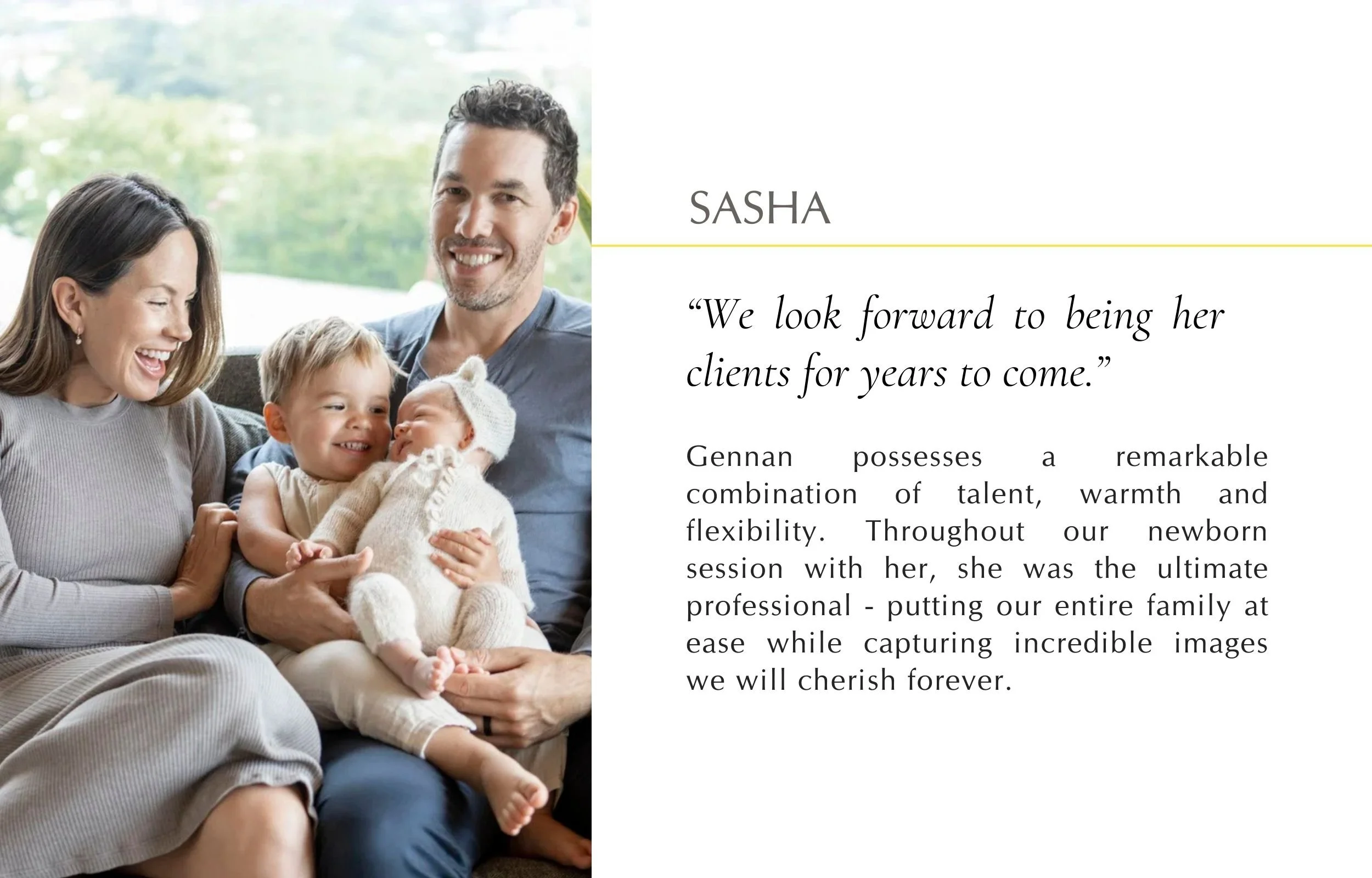 “We look forward to being her clients for years to come.”