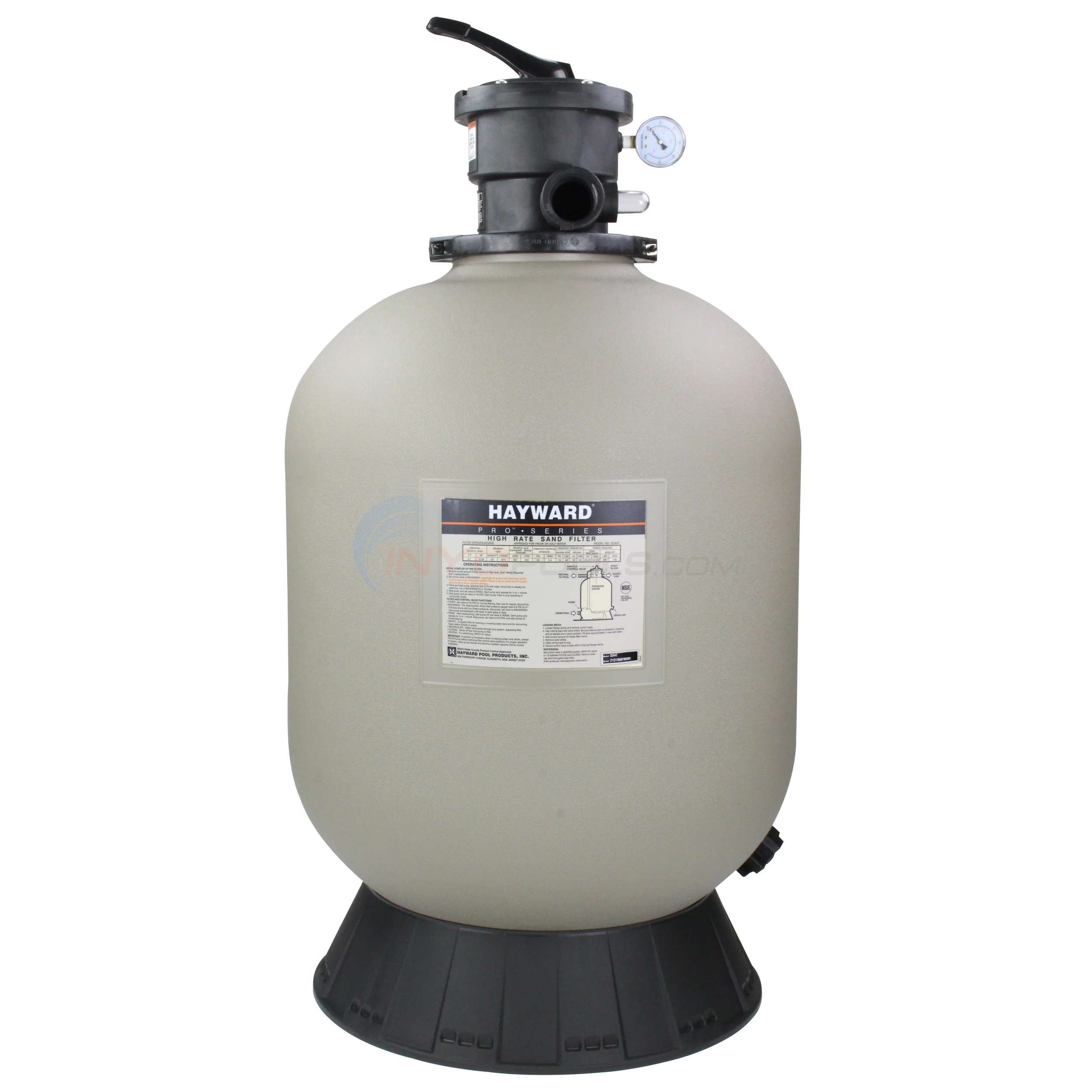 S244T Top Mount Sand Filter