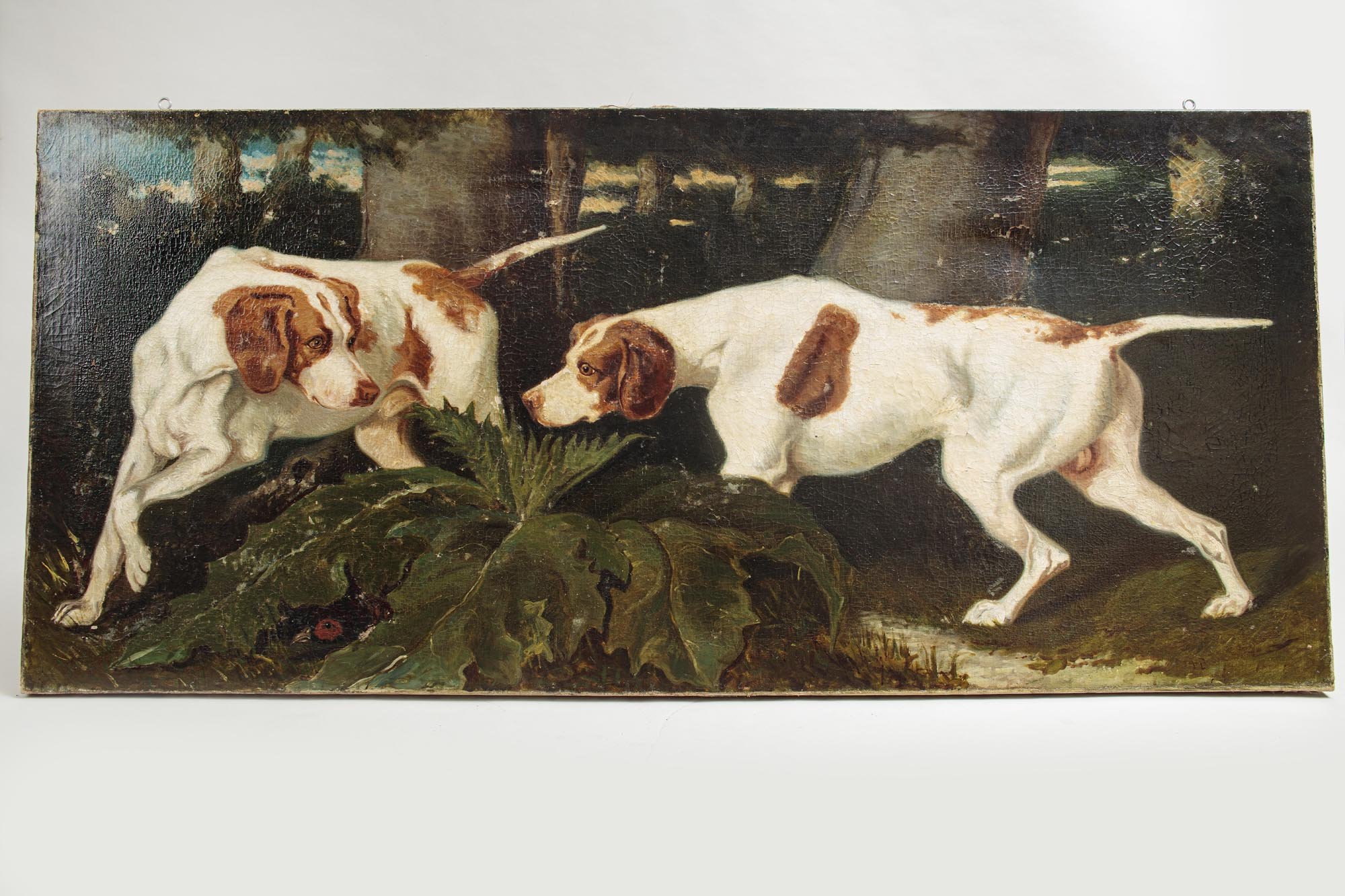 Peinture chiens et faisan entiere face.jpg