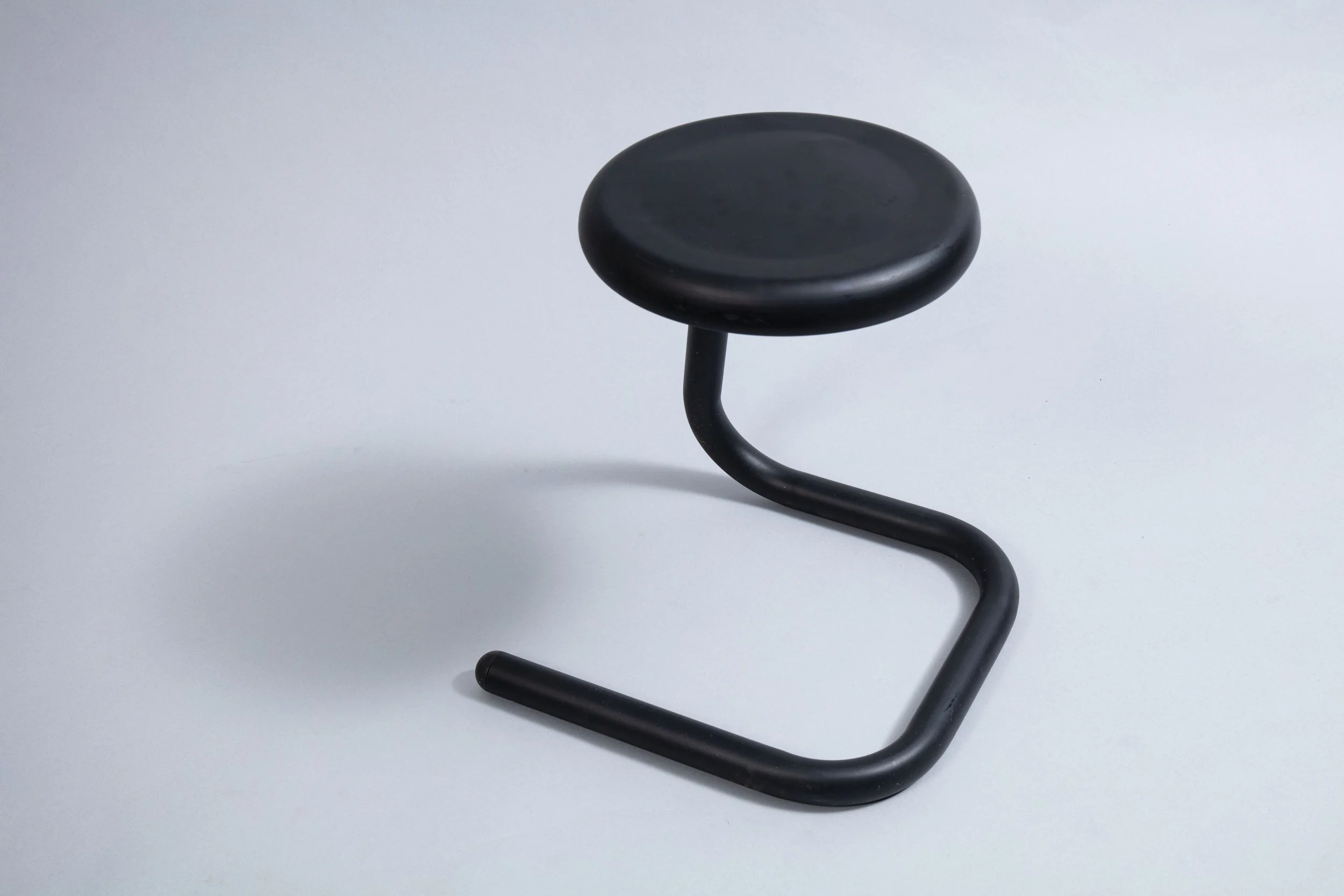 1990s metal stool