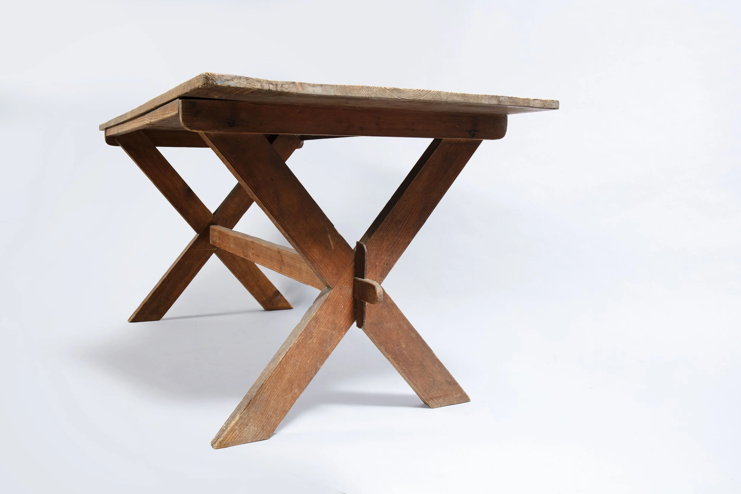 Pine table, circa 1900.