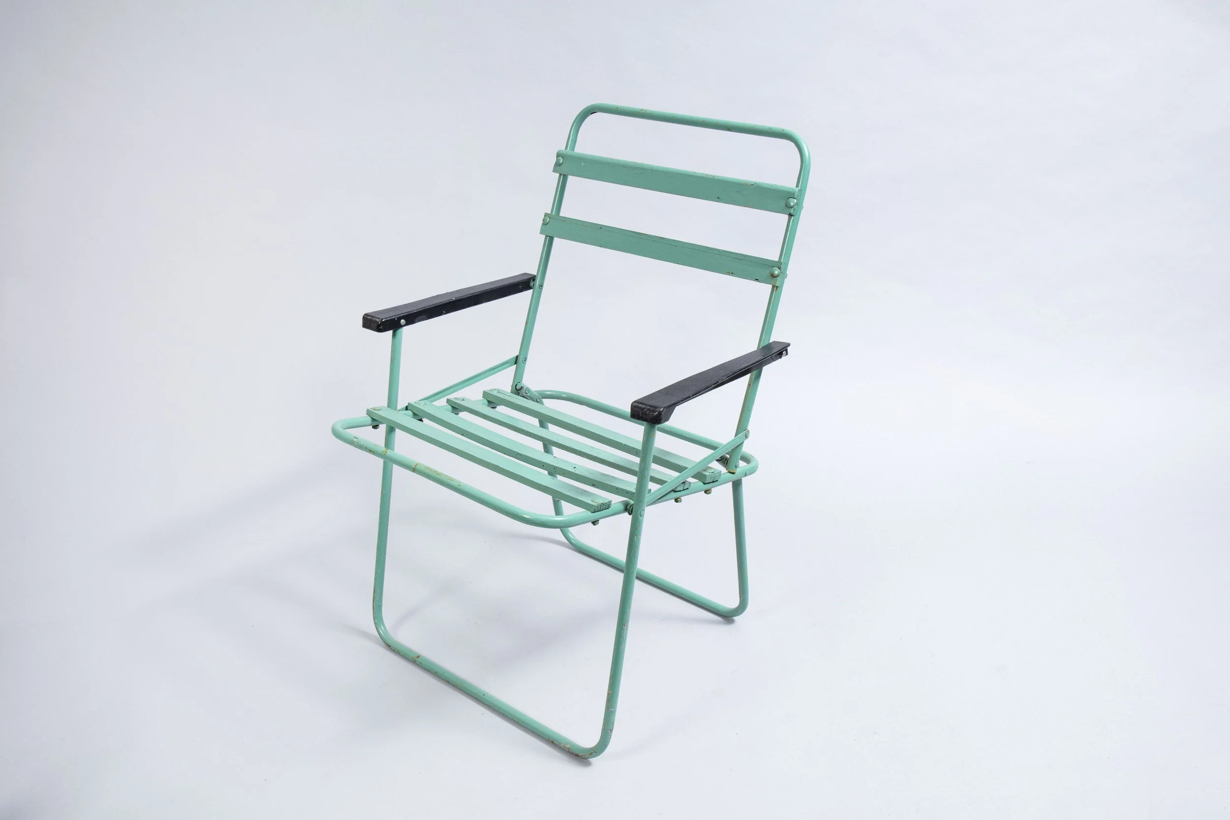 1960s folding garden chair