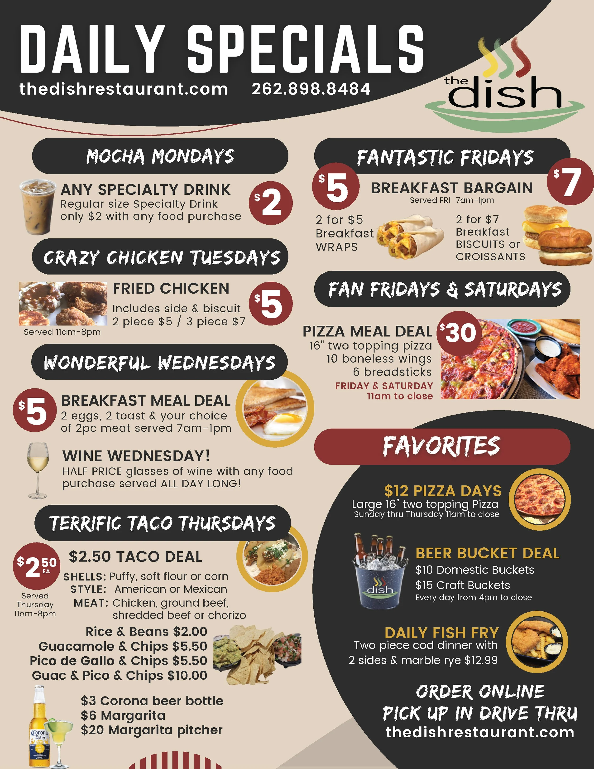 Specials — The Dish