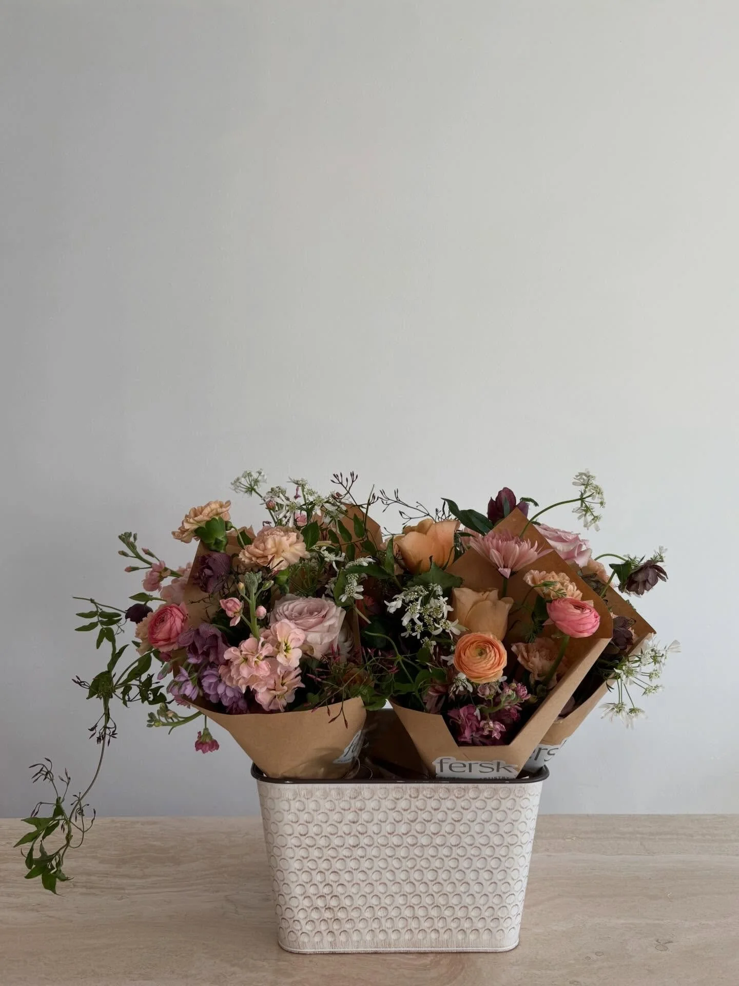 Thanks again to all who made Fersk part of your Valentine&rsquo;s weekend. It was so sweet to have flowers in the studio again and even sweeter to see so many of you at the pop up. Definitely felt the love! Special thanks to @eaushift for hosting us.