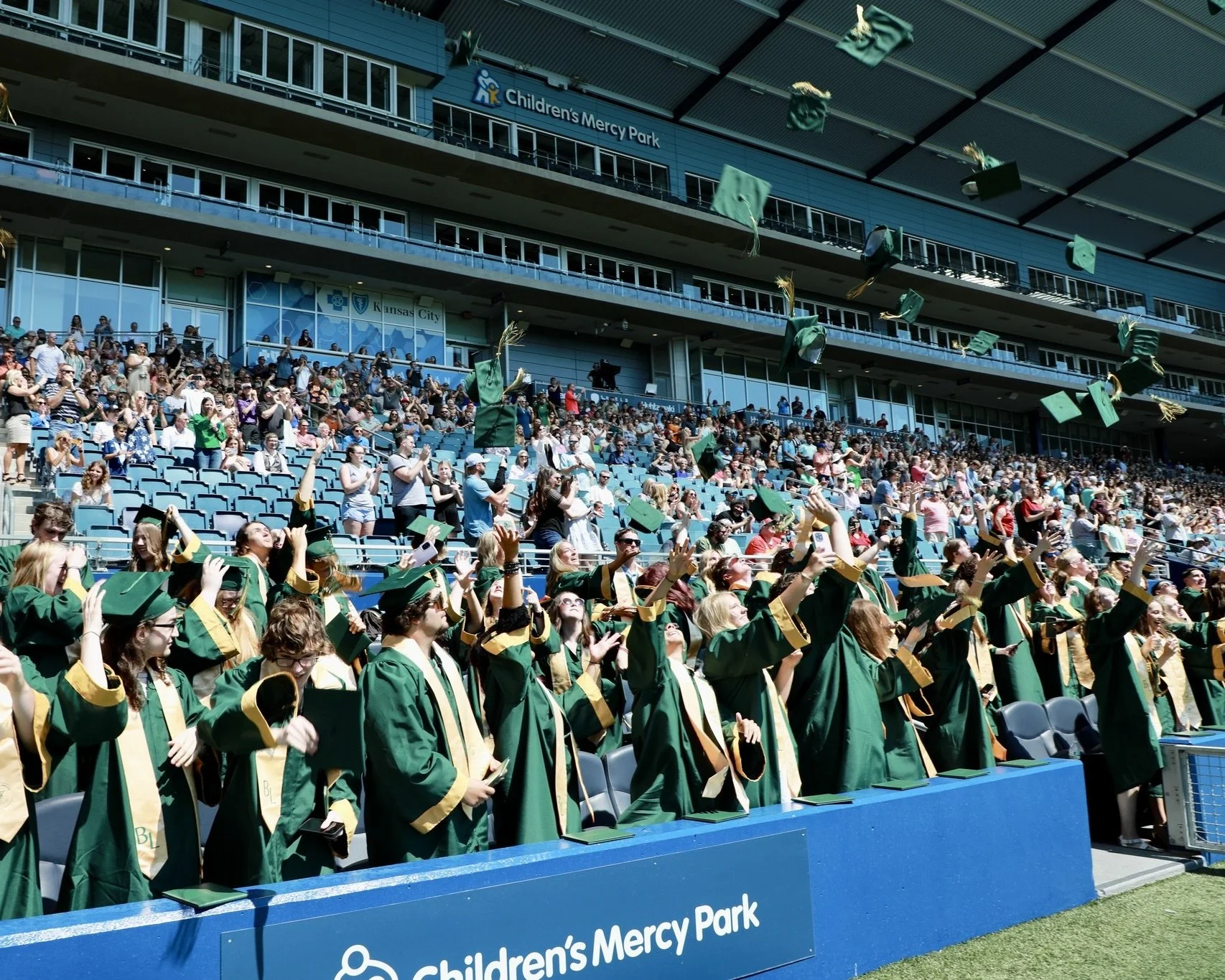 Graduations at Children's Mercy Park