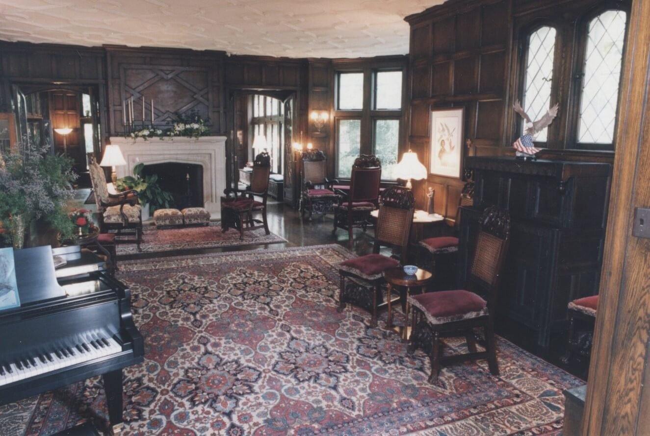  During the 1990’s, then First Lady Janet Voinovich bought many antique items from various state institutions and tag sales to furnish the Ohio Governor’s Residence. Additionally, Mrs. Florence Jeffrey Carlile’s daughter donated several items which h
