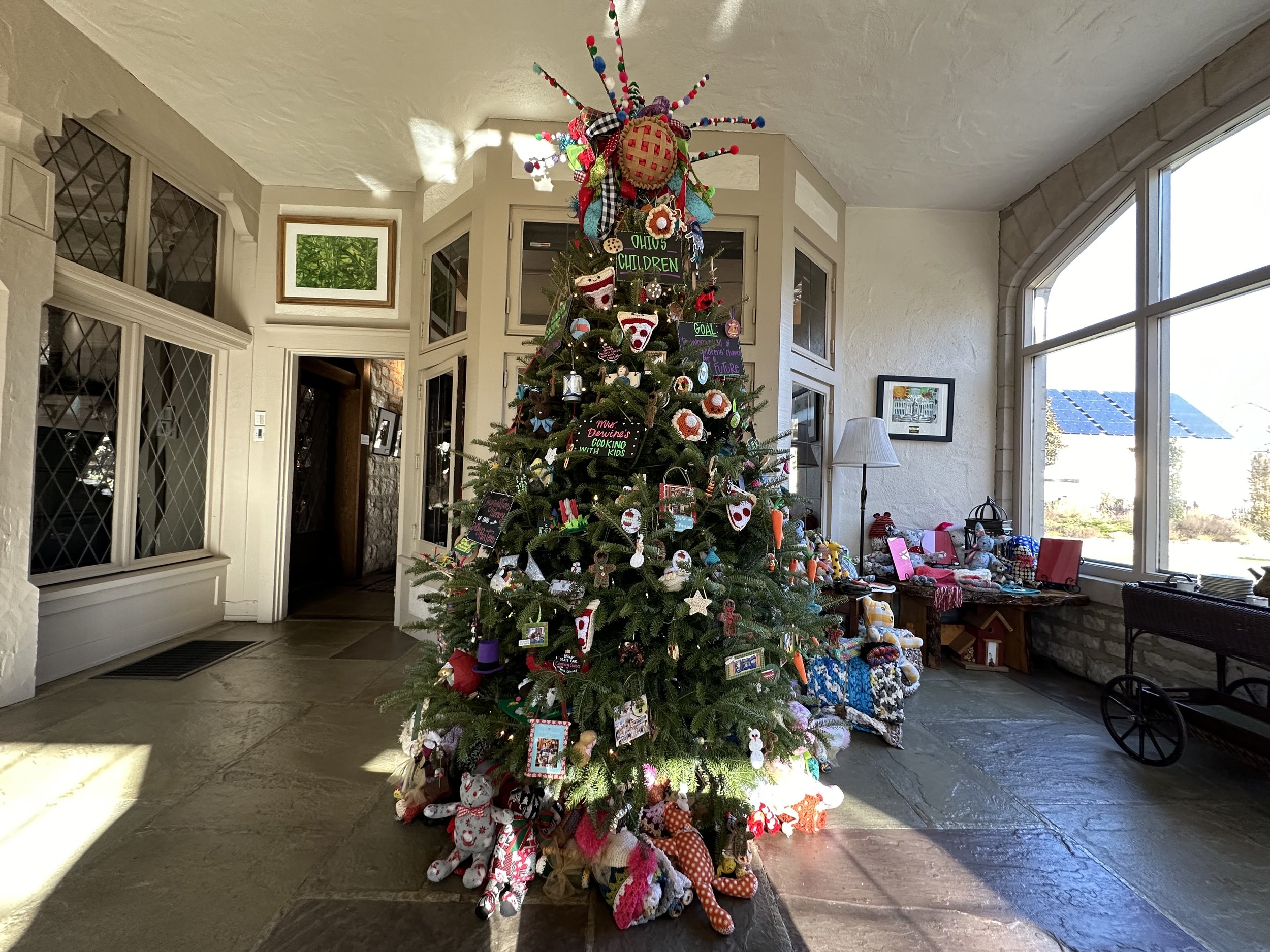  2023 Redemption Tree, designed by inmates at the Ohio Reformatory for Women in Marysville, Ohio.  