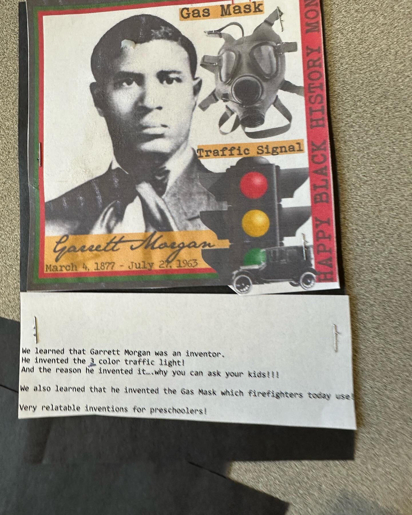During Black History Month, we&rsquo;re making sure it&rsquo;s filled with stories that inspire, uplift, and celebrate. Stories like that of Garrett Morgan and his inventions of the tri-colored stoplight and the gas mask! 🎉📖 #PlayfulUnity #PlayfulE