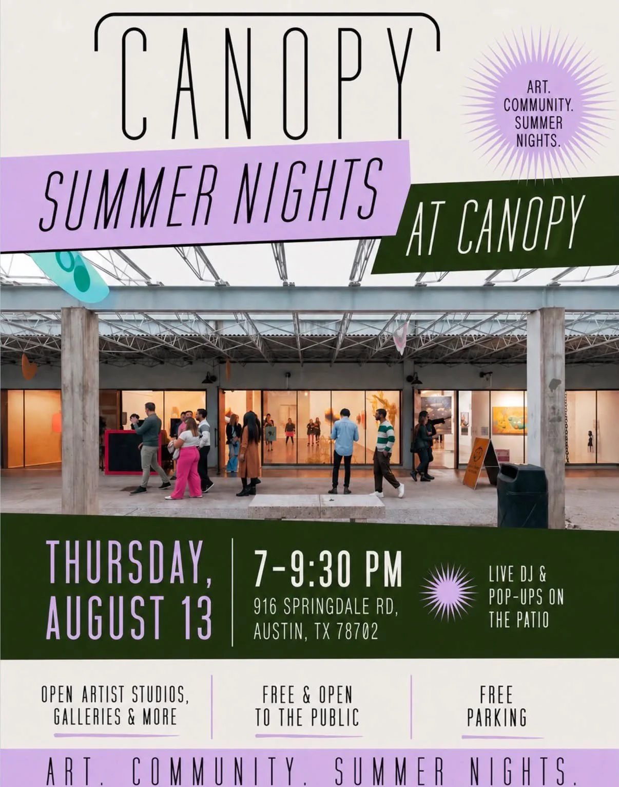 Join Us for Canopy Nights!