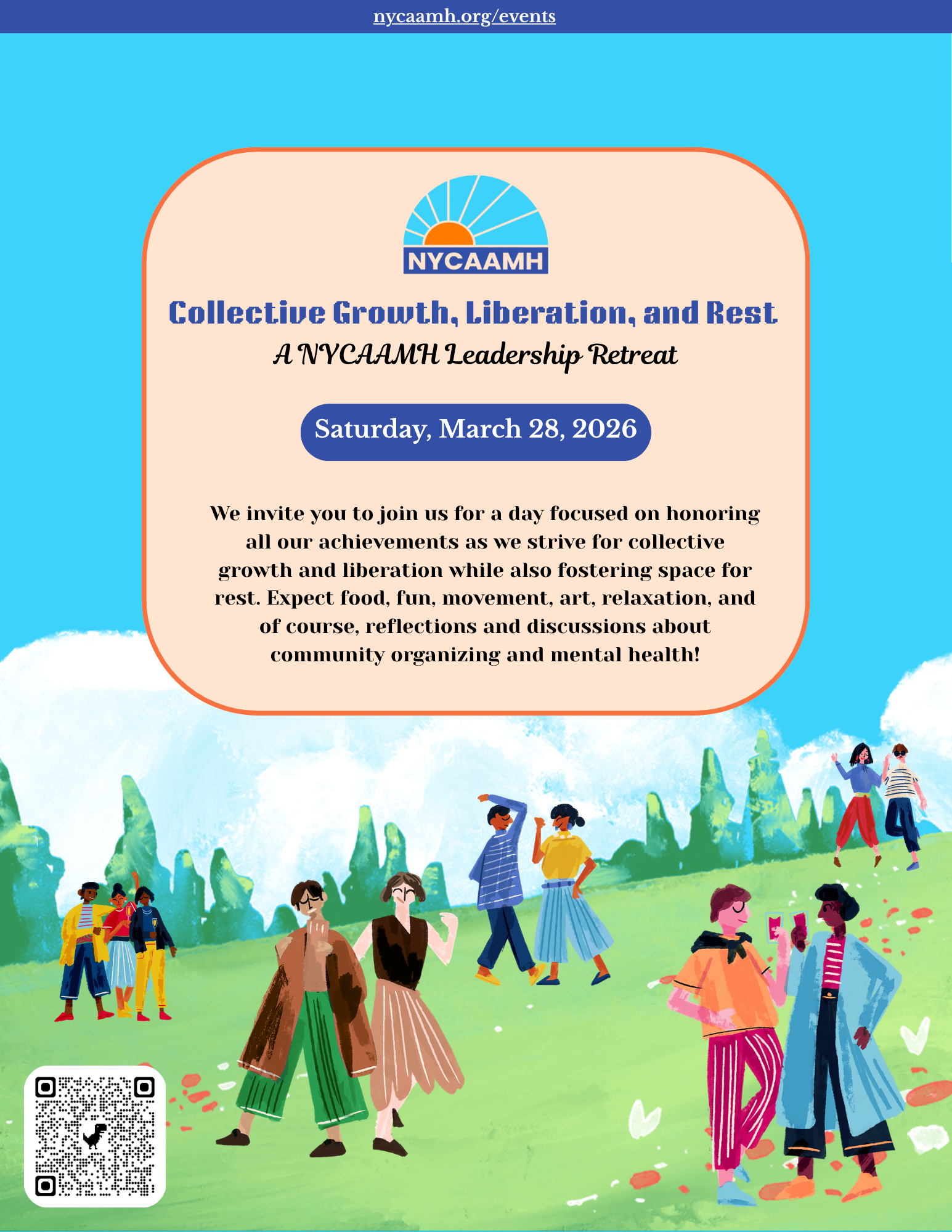 Collective Growth, Liberation, and Rest: A NYCAAMH Leadership Retreat