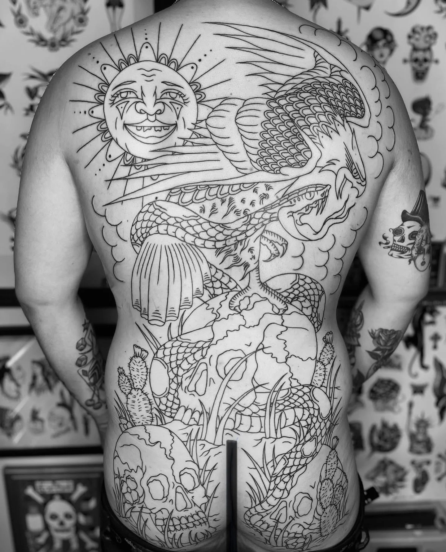 the start of something big from @j.hambrick_tattoo