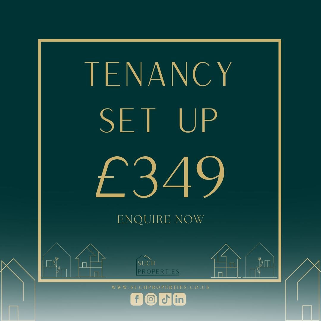 We are proud to offer a comprehensive range of services to landlords that are designed to make the rental process as seamless as possible. 

Our fees;
✔️ Registering tenants deposit on your behalf with the TDS
✔️ Production of the tenancy agreement a