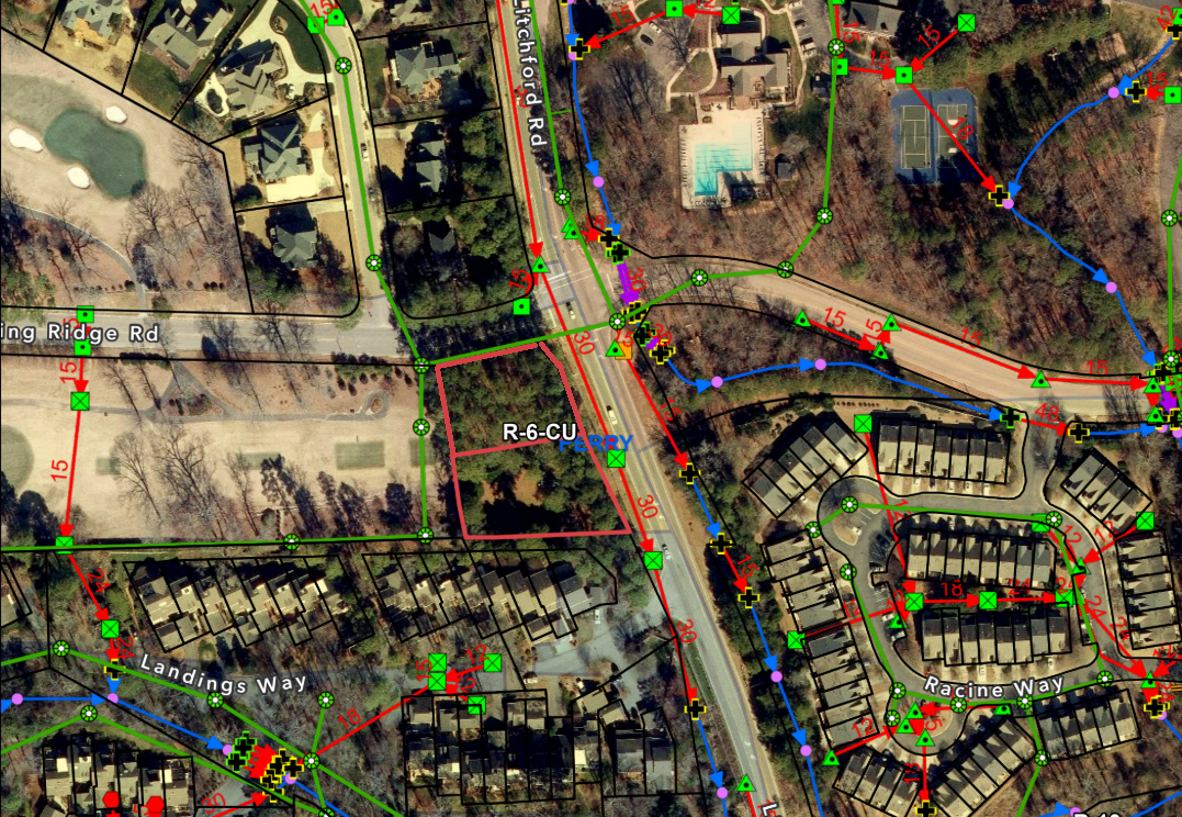 Developable Multifamily Land on Country Club Golf Course