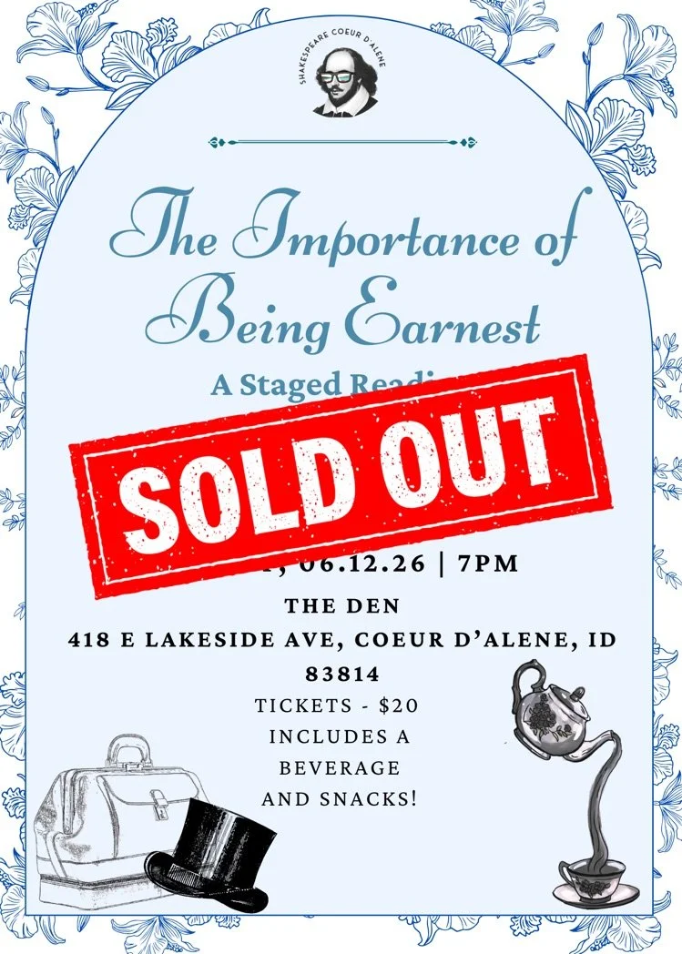 The Importance of Being Earnest Dramatic Read