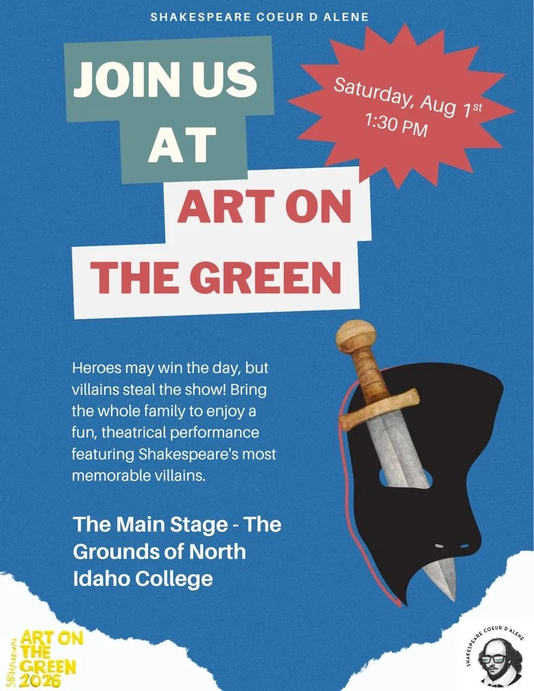 Shakespeares Villians at Art on the Green 
