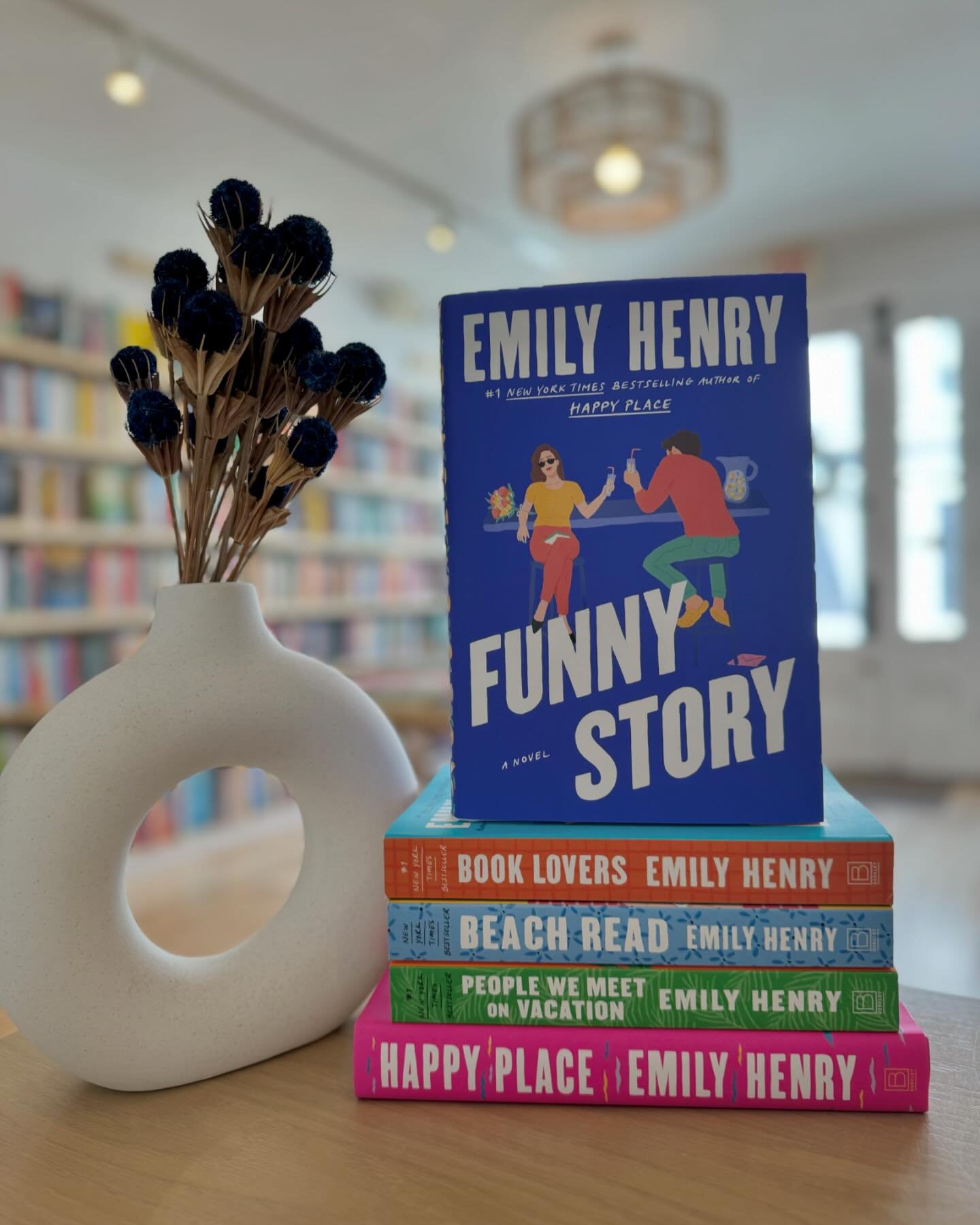 New book Tuesday! 📘

Emily Henry fans rejoice! Her much-anticipated new novel, Funny Story, is available today. This delightful opposites attract rom-com is a perfect choice for those upcoming Marblehead beach days. Copies available in-store! ☀️

Op