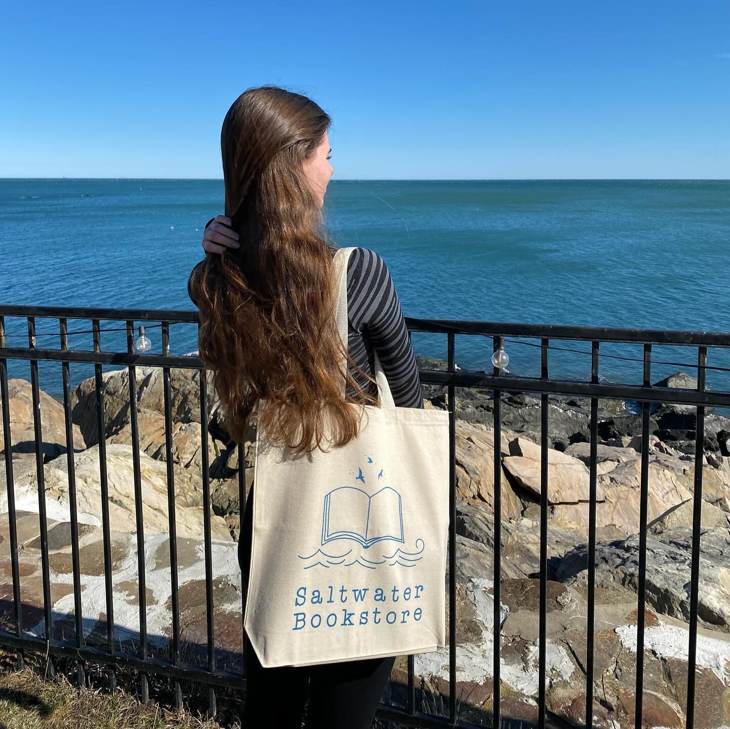 Free tote! 🩵

Come celebrate Indie Bookstore Day with us! In addition to the exciting @northofbostonbooktrail and in-store giveaways all weekend long, we will have free Saltwater tote bags with every $100 purchase! A perfect way to carry home your f