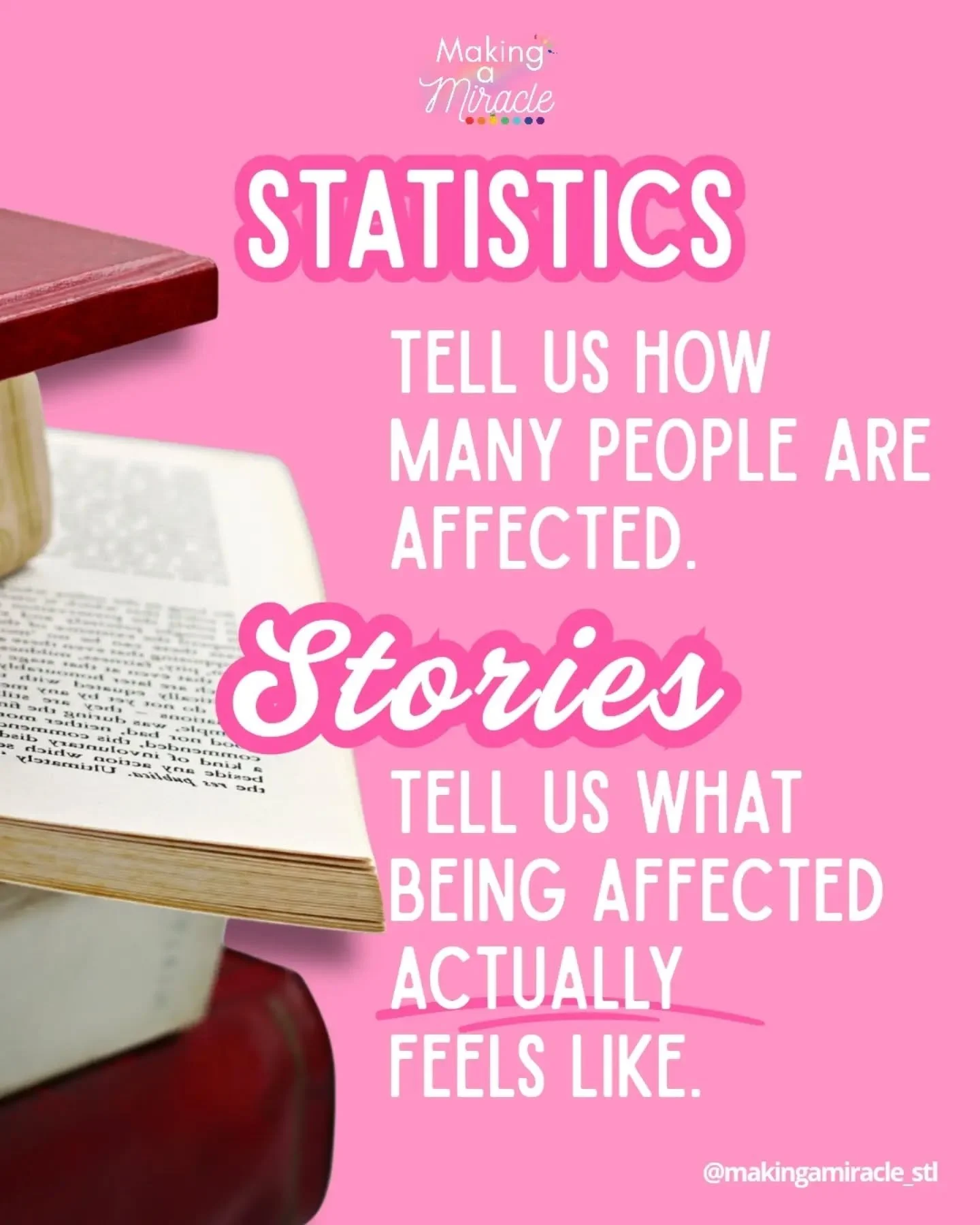 Advocacy doesn&rsquo;t always start at a podium.

Sometimes, it starts with someone simply saying, &ldquo;This happened to me.&rdquo;

Stories matter because statistics can tell us how many people are affected, but stories tell us what being affected