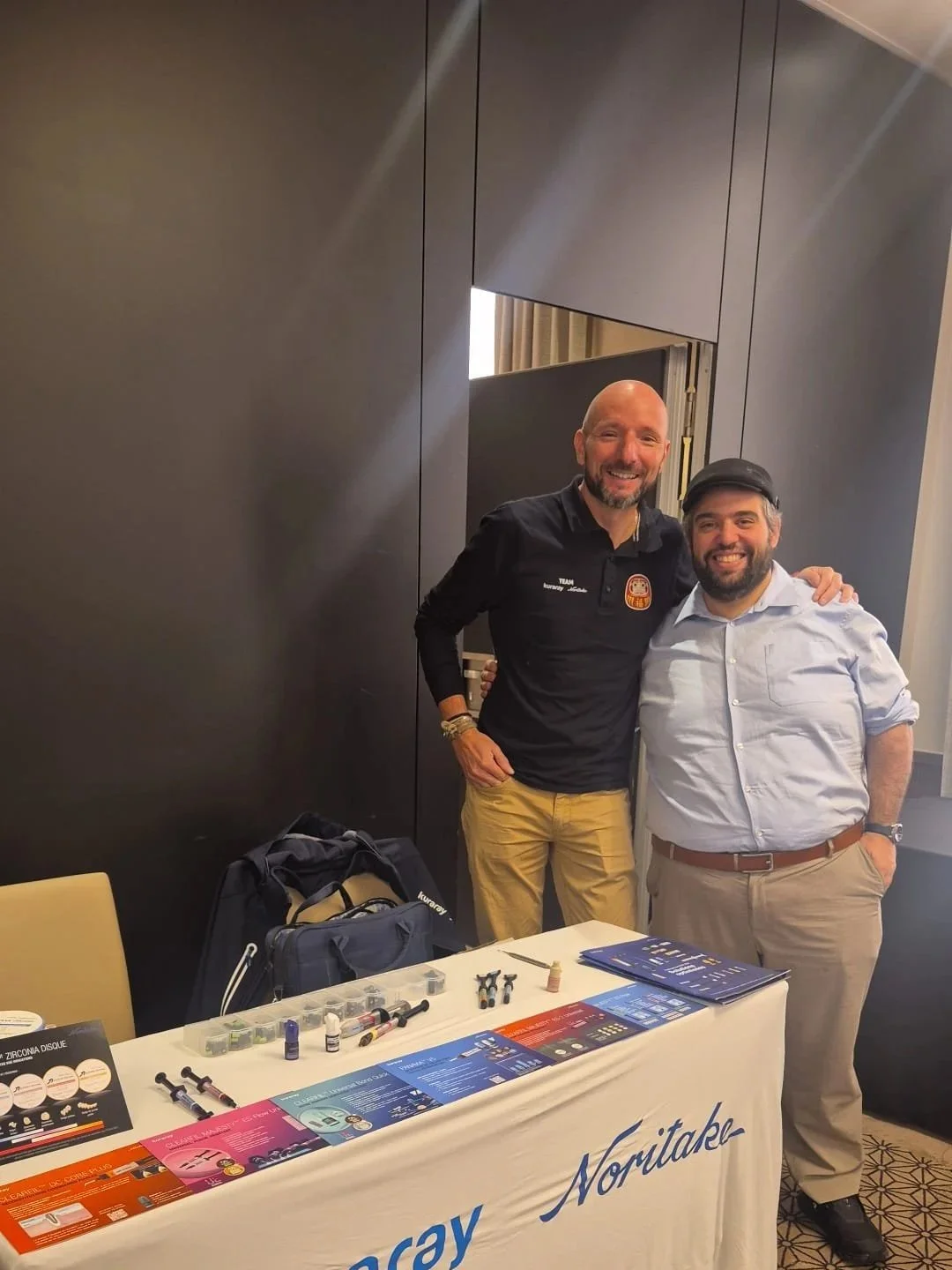 Emmanuel de Kuraray et Dov Derman