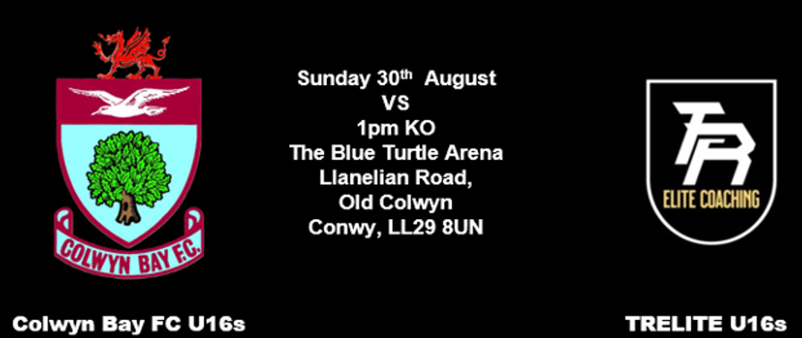 Colwyn Bay FC Academy U16s vs TRELITE Academy U16s - Showcase trial Game (The Blue Turtle Arena)