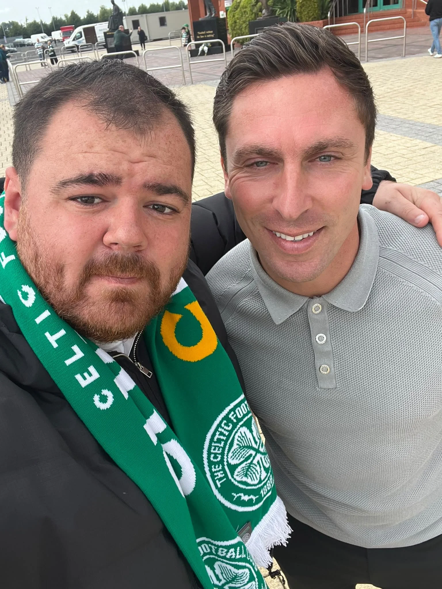 Tom and Scott Brown - Former Celtic & Scotland Captain