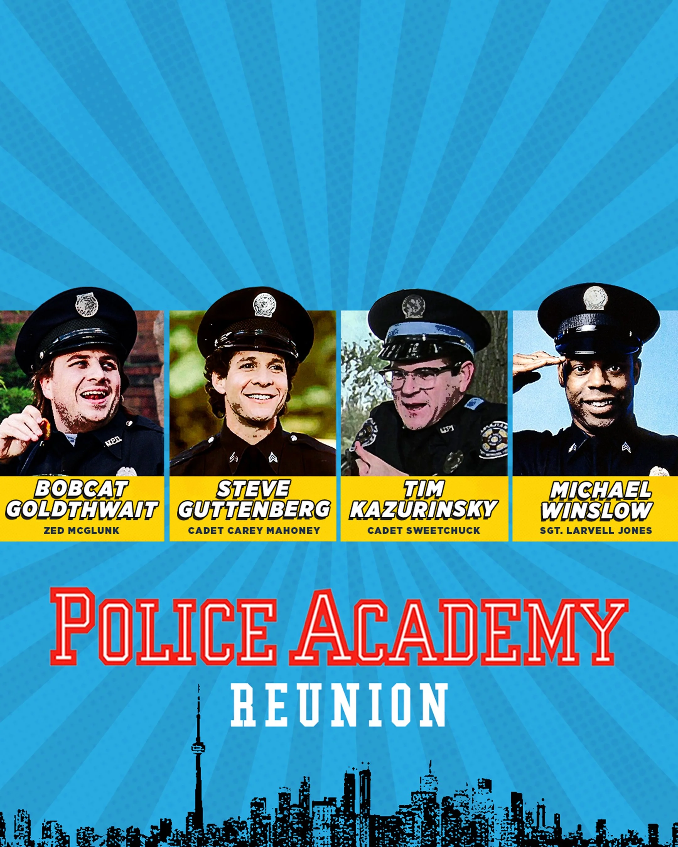 POLICE ACADEMY REUNION • SAT/SUN