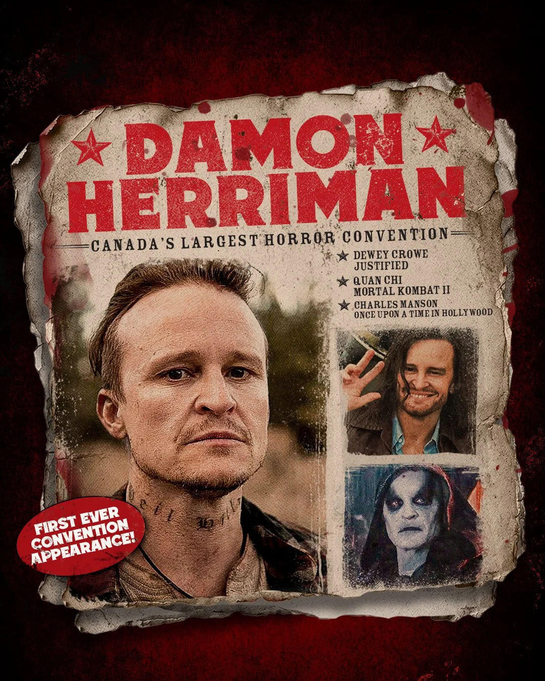 Damon Herriman • SAT/SUN