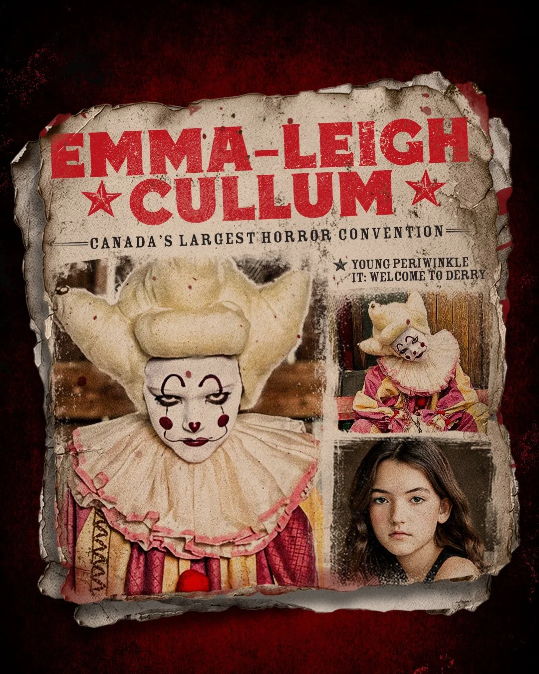 Emma-Leigh Cullum in Periwinkle costume • SAT/SUN