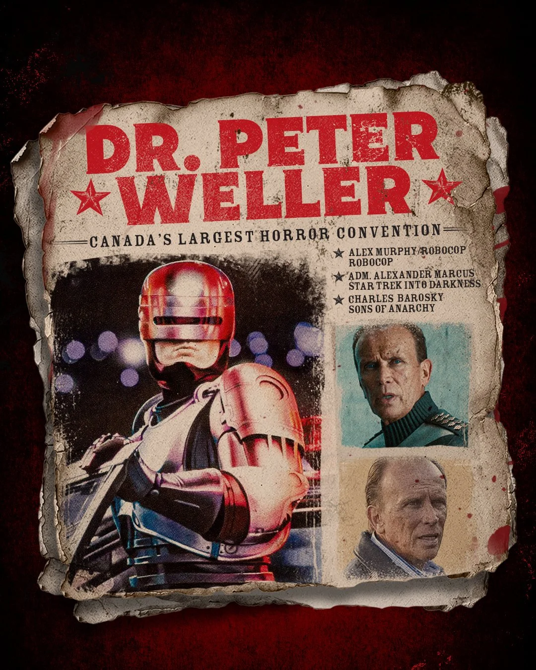 Peter Weller • SAT ONLY!