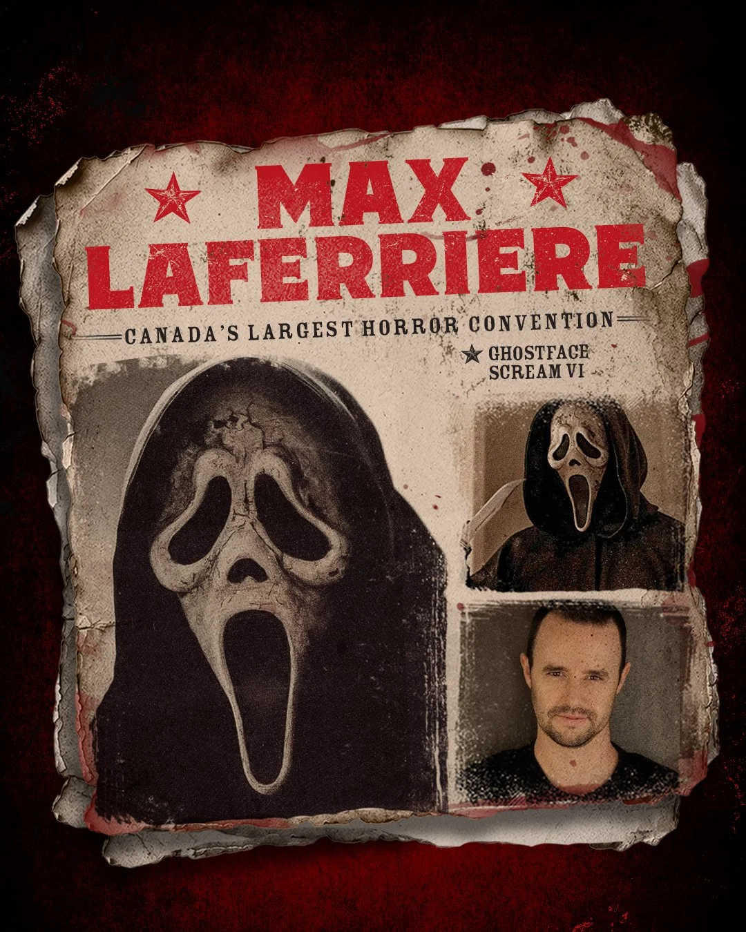 Max Laferriere in Ghostface Costume • SAT/SUN