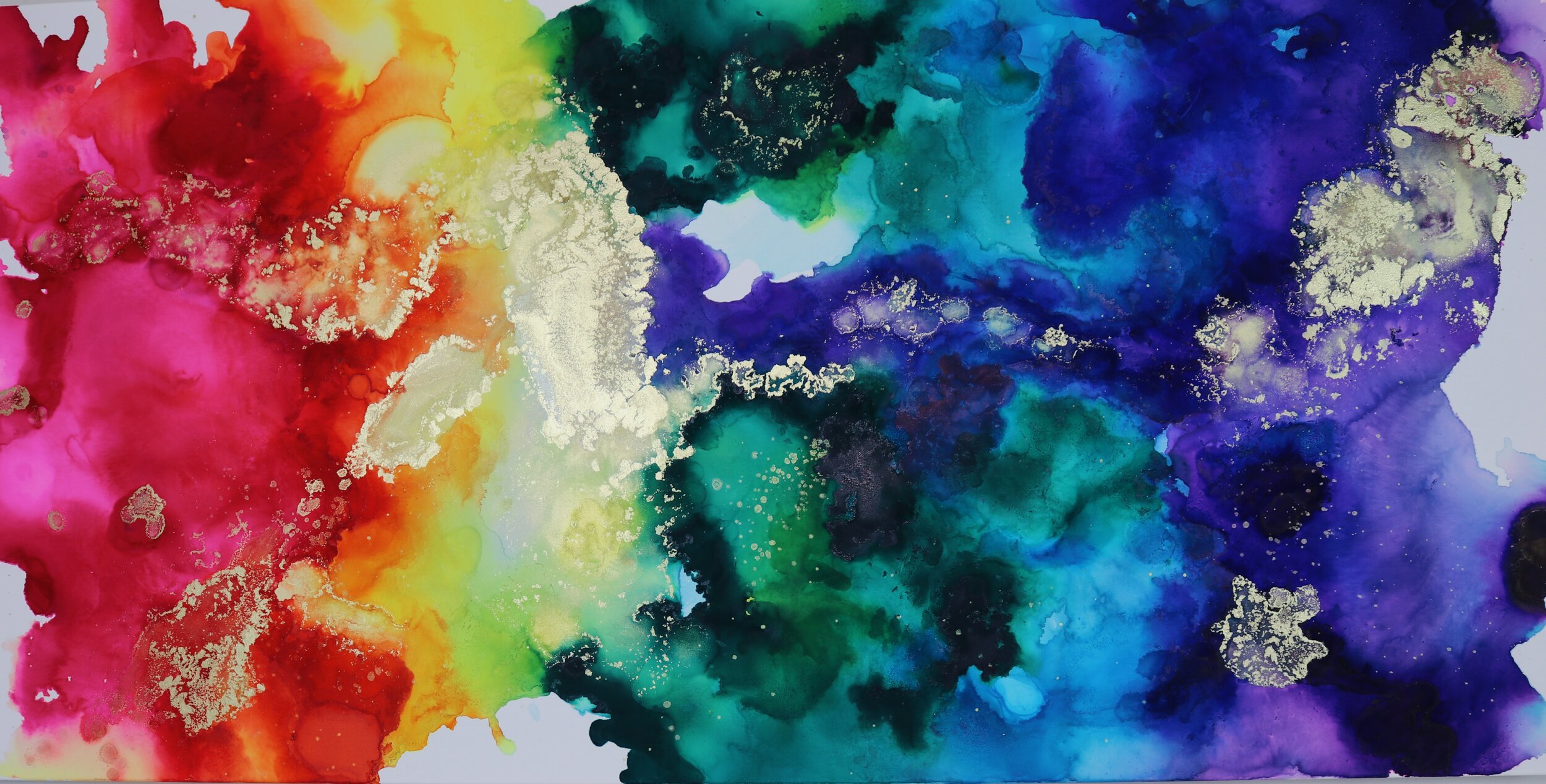 Painting Alcohol Ink on Canvas vs. yupo paper - 5 ways to make paint flow  seamlessly — Jenna Webb Art - How to sell art online tips and marketing  strategies