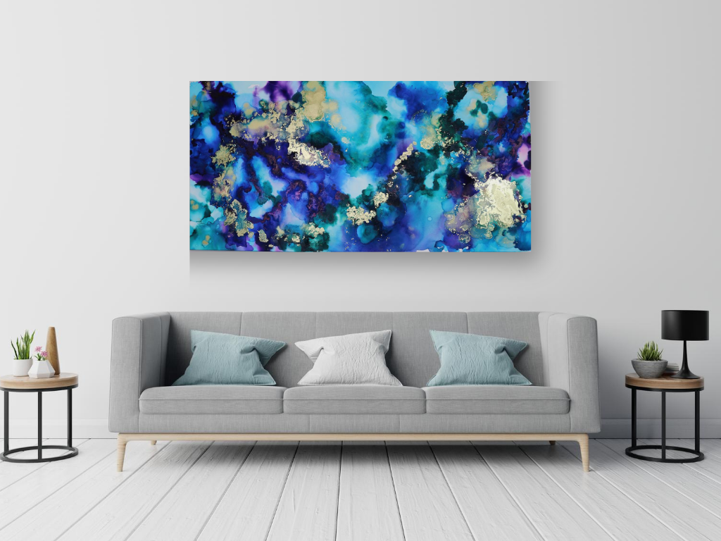 Deep Ocean Magic $1,275 - Jenna Webb Art - Sold